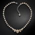 Kāzu kaklarota "Leonora (Golden Shadow)" ar Swarovski™ kristāliem